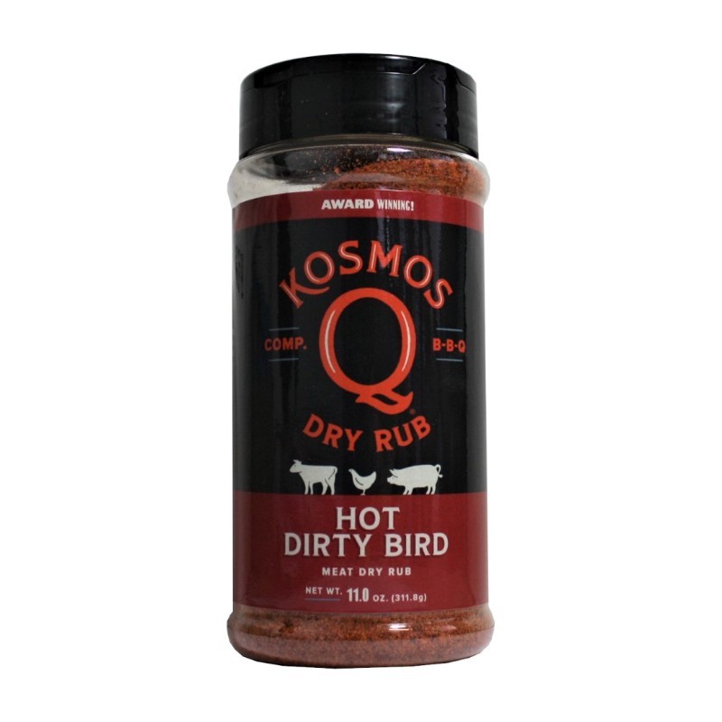 BBQ koření Hot Dirty Bird Rub 312g Kosmo´s Q
