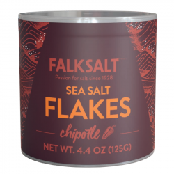 Mořská vločková sůl chipotle 125g Falksalt