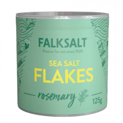 Mořská vločková sůl rozmarýnová 125g Falksalt