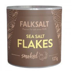 Mořská vločková sůl uzená 125g Falksalt