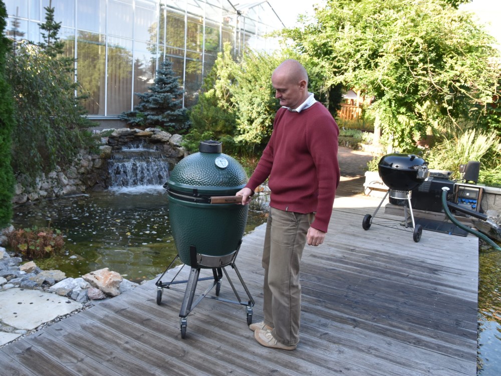 převážení grilu big green egg