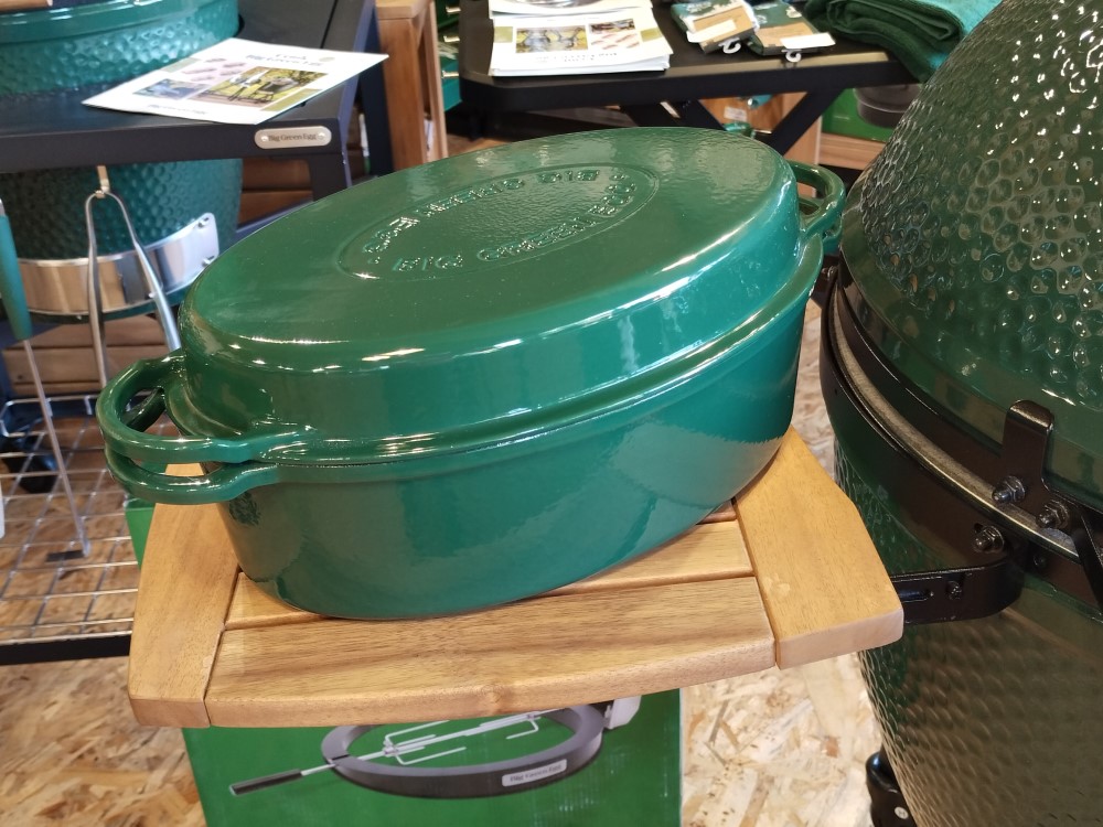 litinový pekáč big green egg