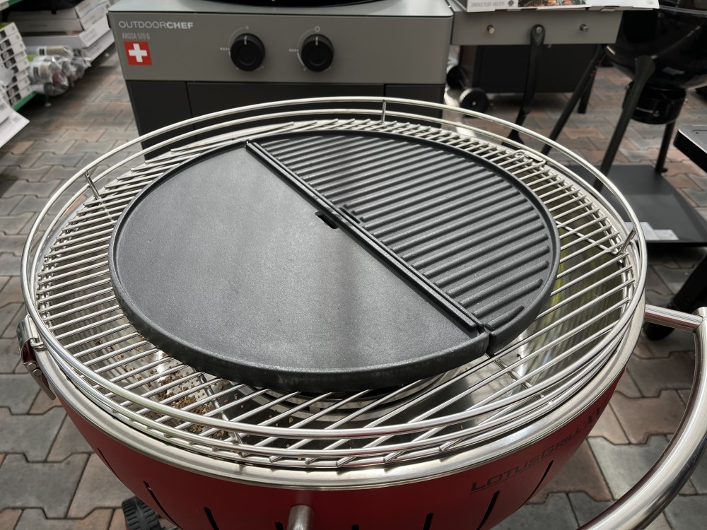 jakou plotnu koupit ke grilu LotusGrill XXL