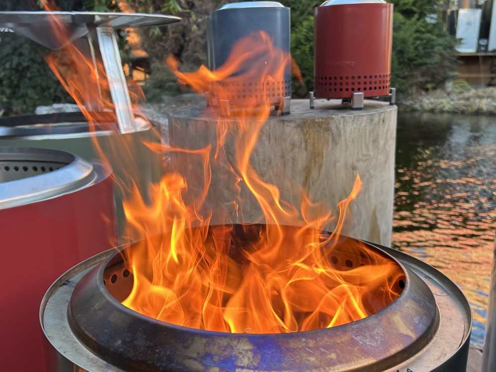 nerezové ohniště solo stove